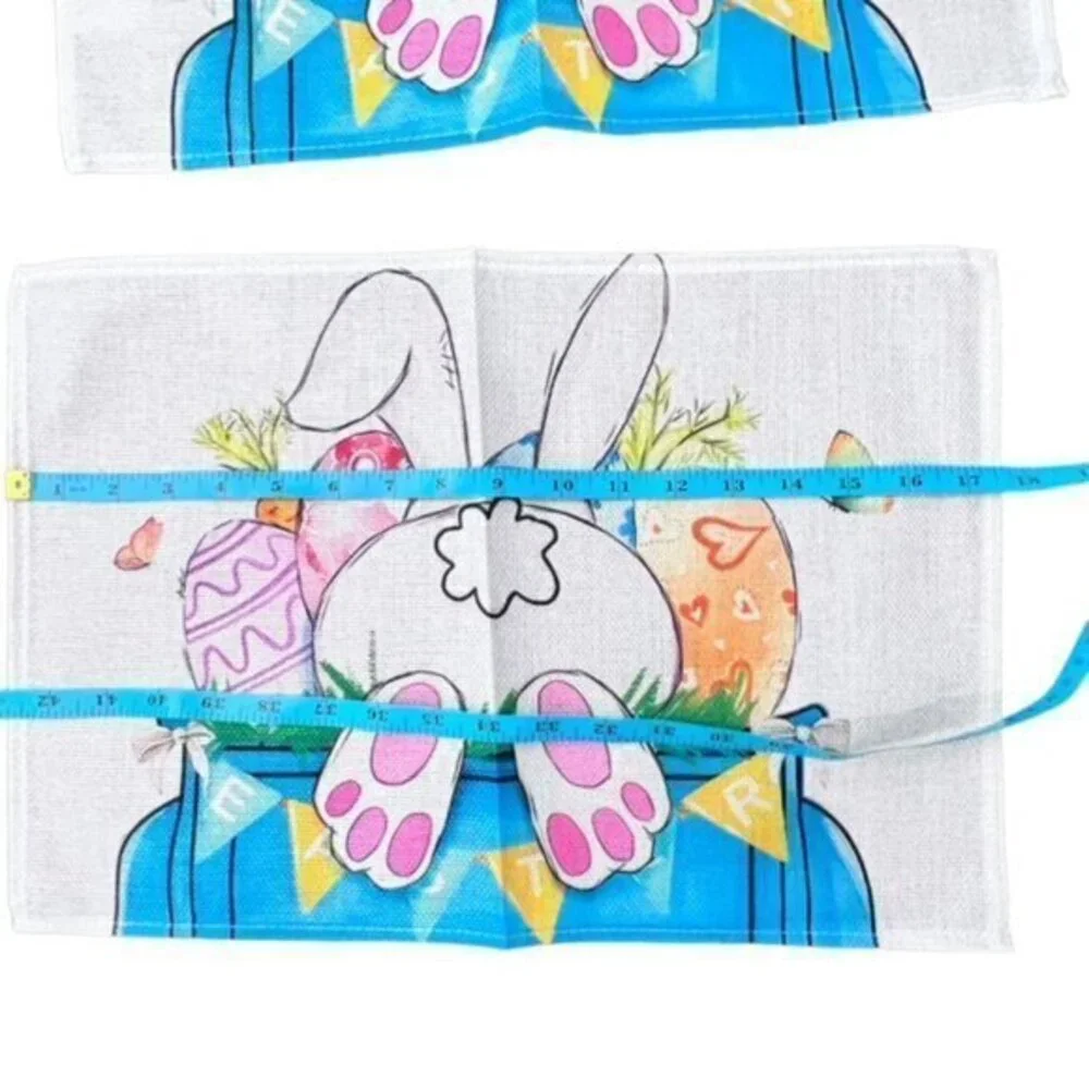 Easter Bunny Truck Table Placemats‎ Set Of 4 NEW Farmhouse Easter Eggs Spring